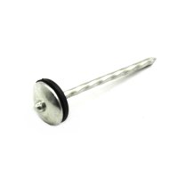 Common Wire Umbrella Head Coil Roofing Nails For Pneumatic Coil Nailer Gun